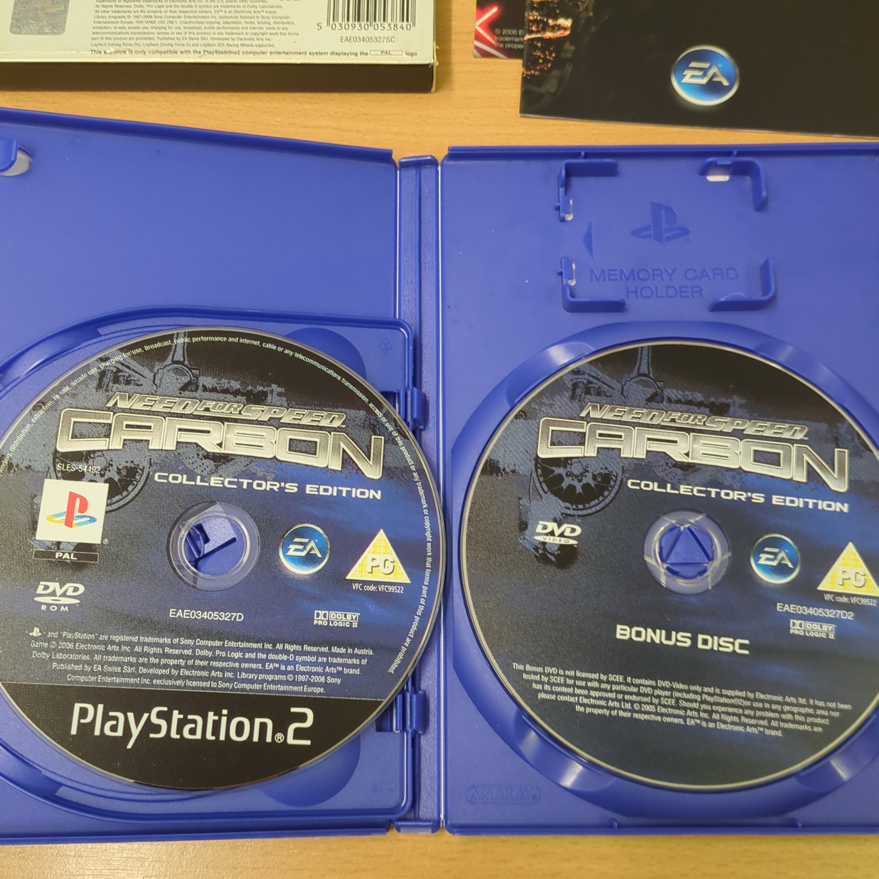 Need For Speed Carbon: Collector's Edition Sony PS2 game Need For Speed Carbon: Collector's Edition Sony PS2 game